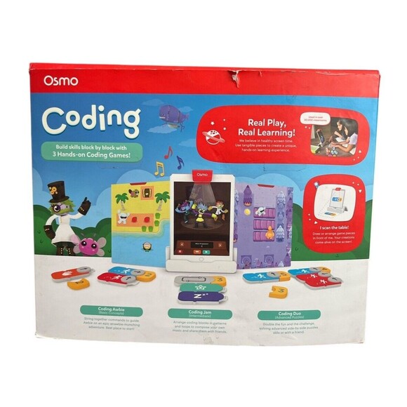 Osmo Coding Starter Kit for iPad - 3 Educational Learning Games Ages 5-10  New - Picture 2 of 6